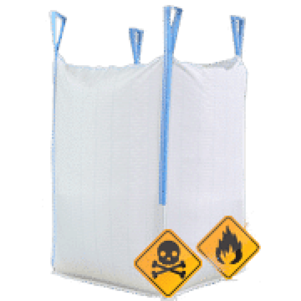 Big Bag 10 Stück 95 Cm Hoch - 75 X 96 Cm Bags BIGBAG Fibc 1000 Kg Gebrauchte Schüttgutbehälter